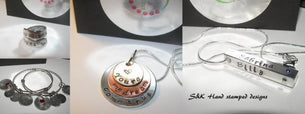 S&amp;K Hand stamped designs