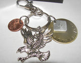 Eagle scout key ring gift, hand stamped personalized scout gifts, gift for scout mom or dad handstamped jewelry