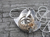 Ring holder anniversary gift,  hand stamped  personalized jewelry,  pregnancy ring holder custom charm handstamped jewelry