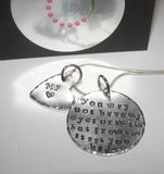 You may not have my eyes, Hand stamped jewelry, personalized jewelry, mommy jewelry, Mommy necklace, Adoption necklace, custom  jewelry