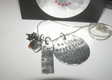 sterling Nurses instructor gift Behind every nurse is a great instructor,  custom personalized  Hand stamped jewelry, RN instructor gift