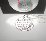 Runners necklace. Gift for runners , marathon gift, Hand stamped jewelry,  personalized jewelry, Custom mommy necklace