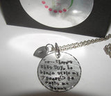 So..There's This Boy Who Stole My Heart mommy necklace, He calls me MOM , Personalized hand stamped mommy  jewelry with kid name