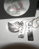 Blended Family gift, Daughter of Bride, Step Daughter Gift, personalized jewelry, hand stamped jewelry, I may not have given you life