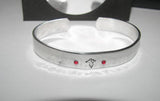 Medical alert bracelet,  custom personalized medical alert cuff bracelet, handstamped jewelry med alert