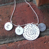 Necklace with kids names, kids name necklace for mom, necklace for mom, stacked name necklace, custom kids name necklace, Custom Mom gift