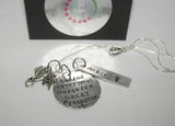 Nurses preceptor gift, Hand stamped jewelry, custom hand stamped, Behind every nurse is a, personalized, RN.LPN, hand stamped necklace