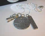 Dental instructior gift from students, Great gift for any Dental hygiene or assitant intructiors handstamped jewelry