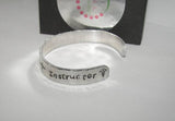 Behind every nurse is a great instructor Nurses instructor gift,  custom hand stamped cuff bracelet, gift for nursing graduation