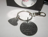 So there's these kids that stole my heart , handstamped Key ring with kids names, custom personalized hand stamped jewelry