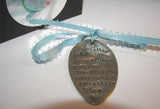 something old something new, custom wedding bouquet charms, personalize hand stamped gift for the bride