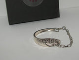 Vintage silverware spoon handle bracelet, custom silverware jewelry, personalized silverware jewelry