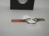 4 sided copper bar key chain, custom personalized hand stamped keychain with kids names, customized gift for mom or dadhandstamped jewelry