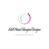 S&K personalized hand stamped jewelry designs