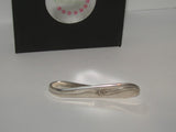 Tie clip made from vintage silverware, father of the groom gift, custom gift for dad