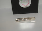 Tie clip made from vintage silverware, father of the groom gift, custom gift for dad