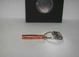 4 sided copper bar key chain, custom personalized hand stamped keychain with kids names, customized gift for mom or dadhandstamped jewelry