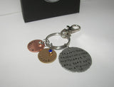 There are these kids personalized keychain,  keychain with kids names, custom hand stamped keychainhandstamped jewelry
