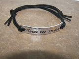 Trust the journey , Personalized bracelet , my word bracelet, inspirational bar bracelet for her, mens bar bracelet, couple giftt