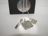 sterling silver Proverbs 31:25, She is clothed with strenght, Hand stamped jewelry,religious necklace, personalized jewelry