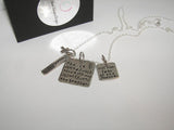 sterling silver Proverbs 31:25, She is clothed with strenght, Hand stamped jewelry,religious necklace, personalized jewelry