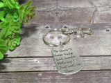 Pewter So there's these kids that stole my heart they call or dad, Key ring with kids names, custom personalized hand stamped jewelry