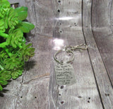 Pewter So there's this boy that stole my heart they call me mom, Key ring with kids names, custom personalized hand stamped jewelry