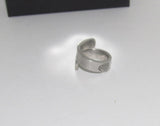 I am enough pewter wrap ring, daily inspiration rings, pewter wrap ring, stamped jewelry , personalized rings, custom rings