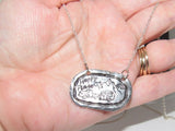My happy place mountain lover necklace, personalized jewelry for mom  , Mothers custom hand stamped jewelry, handstamped jewelry