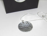 John 6 lord where shall we go necklace, Spiritual personalized jewelry for mom, Bible quote necklace, Mothers custom hand stamped jewelry