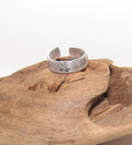 Wolf ring, western ring ,mountain ring, Personalized ring, Adjustable stamped ring, stamped jewelry,
