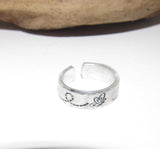 Butterflies Inspirational Ring, Nature Inspirational Ring ,Personalized Silver Hand Stamped Ring, Aluminum Hand Stamped Ring