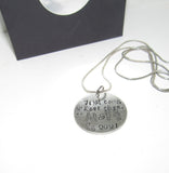 pregnancy's announcement gift, mom to be necklace, stamped necklace for mom, personalized baby announcement gift, baby shower gift