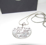pregnancy's announcement gift, mom to be necklace, stamped necklace for mom, personalized baby announcement gift, baby shower gift