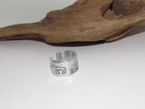 Horse barn ring, horse lover Aluminum Hand Stamped Ring, horse lover jewelry  personalized adjustable  ring, gift for horse lover
