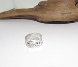 Sterling silver mountain ring ring, thumb ring ,custom personalized jewelry, hand stamped jewelry for mom, Anniversary gift for mom