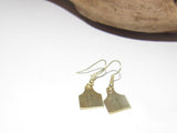 mule  earrings, dangle drop earrings, donkey  jewelry, farm life jewelry, personalized earrings, stamped jewelry, mule lover gift