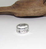 Buffalo head western adjustable ring, steer head ring, Personalized ring, Adjustable stamped ring, stamped jewelry,