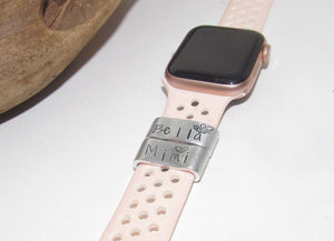 Personalized Watch Band Charm, Smart Watch Charm, custom charm for smart watch, I watch band weight loss charm