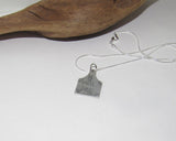 Cow tag Mule necklace for her, personalized necklace pendant, horse lover gift, western jewelry for her, pendant necklace