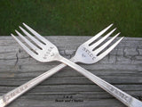 Mr.& Mrs Custom personalized wedding forks, Custom hand stamped I do me too forks, Bride and groom forks handstamped jewelry