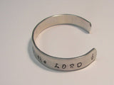 Make a joyful noise unto the Lord, hand stamped jewelry, cuff bracelet, Hand stamped jewelry, personalized, engraved jewelry, custom stamped